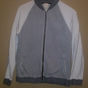 J.Crew Full Zip Textured Jacket